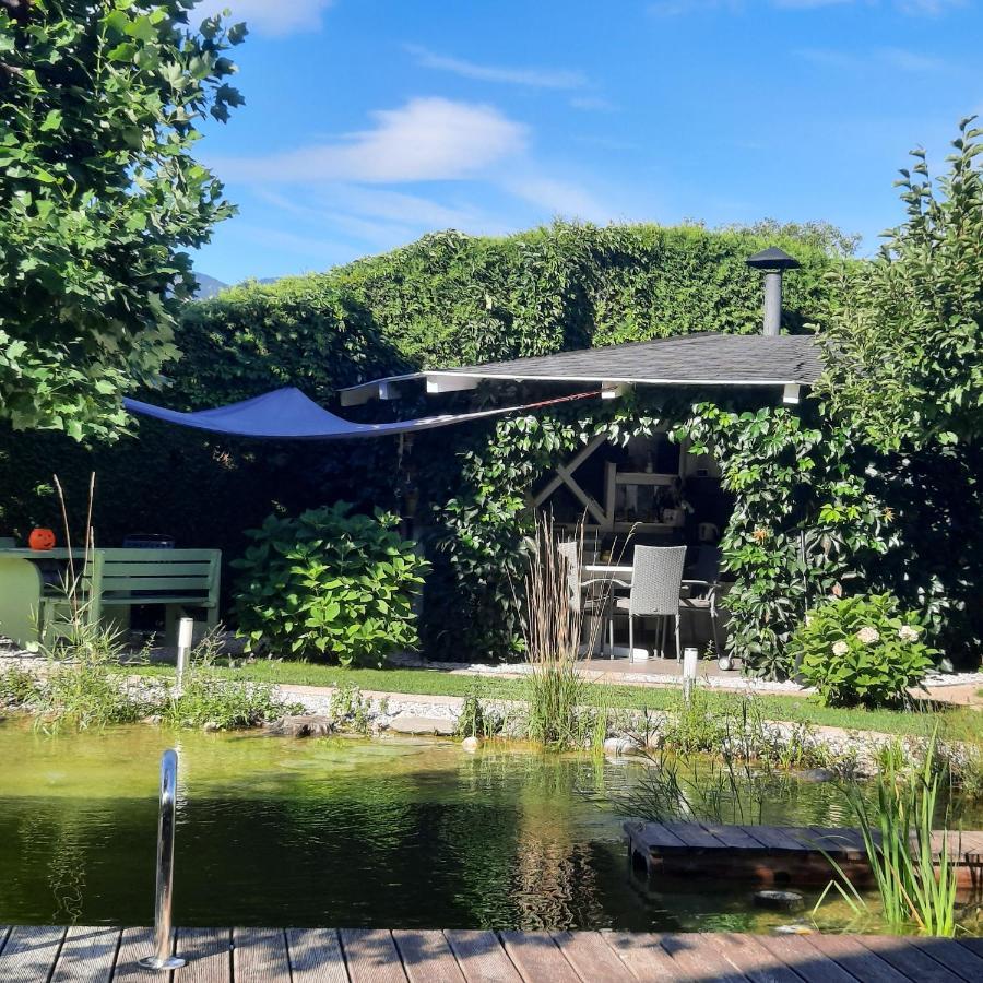 Garden Paradise Bled Apartments - Garden, Pond And Castle View Bagian luar foto